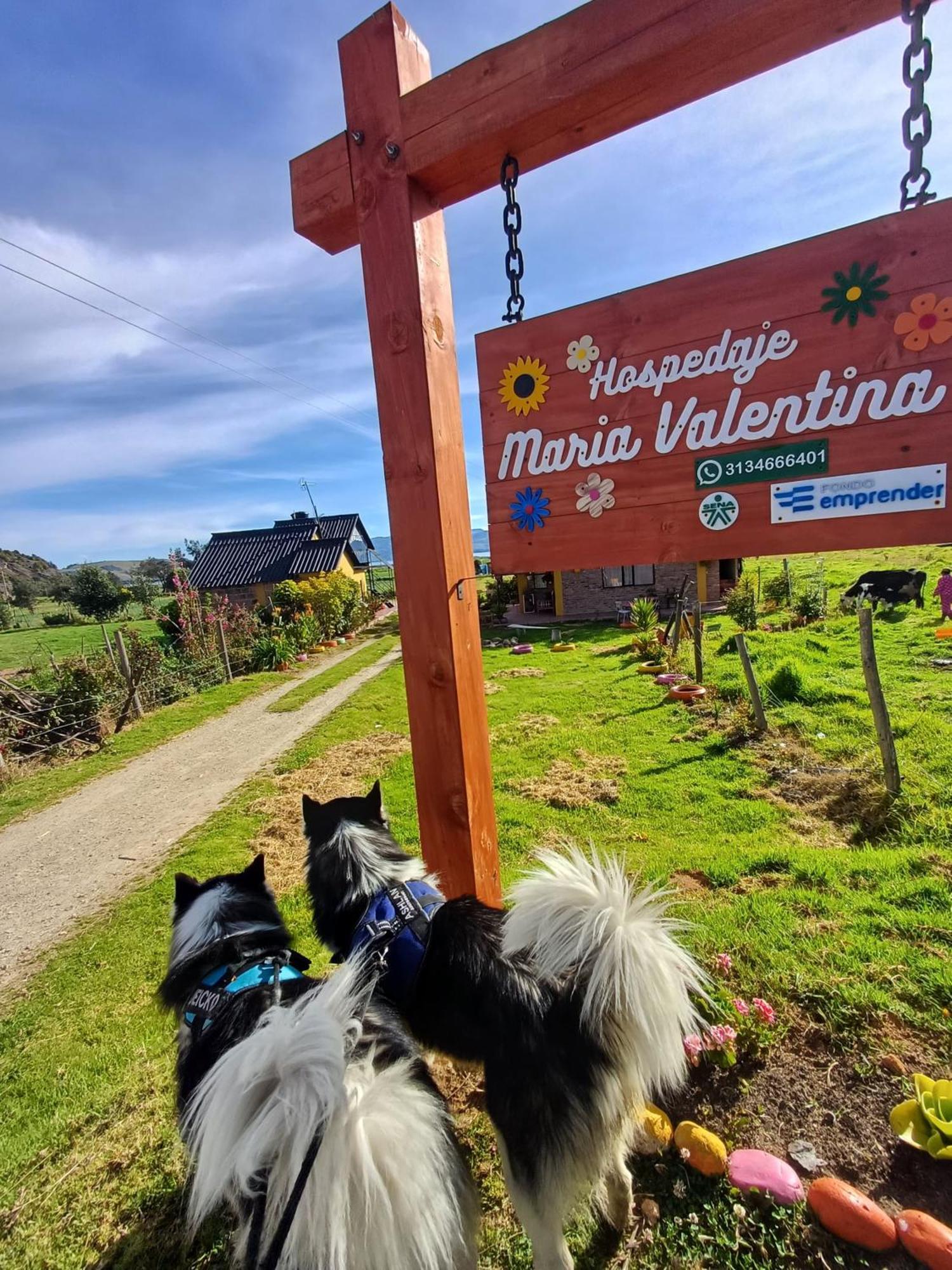 Hospedaje Maria Valentina Tota Exteriör bild